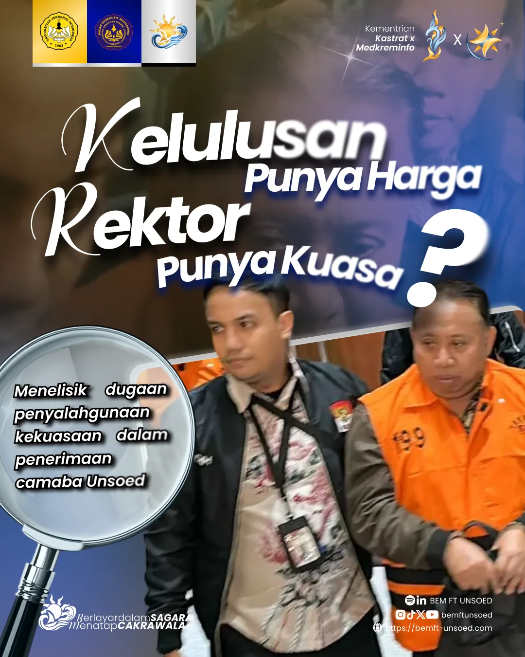 Sampul kajian Kelulusan Punya Harga, Rektor Punya Kuasa