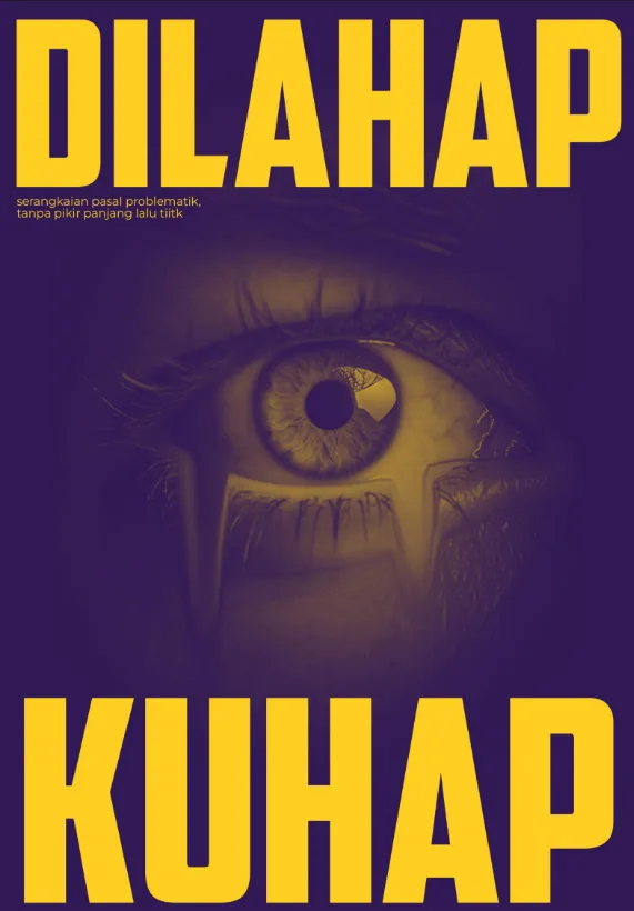 Sampul kajian Dilahap KUHAP