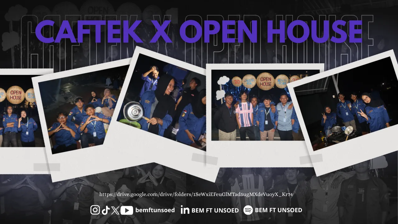 Dokumentasi CAFTEK x Open House 2025