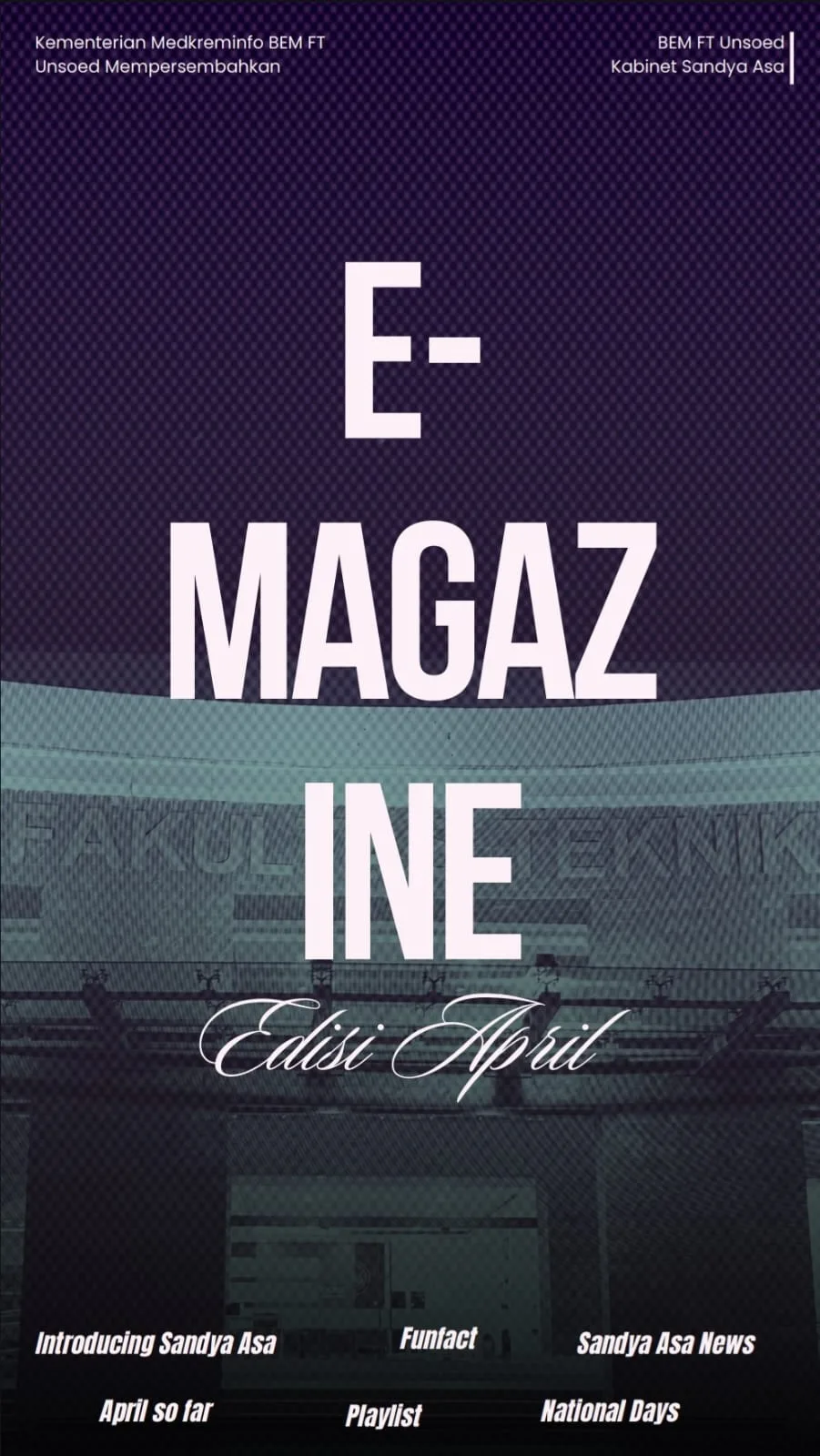Sampul E-MAGZ edisi APRIL 2025